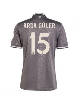 Real Madrid Arda Guler #15 Ausweichtrikot 2024-25 Kurzarm